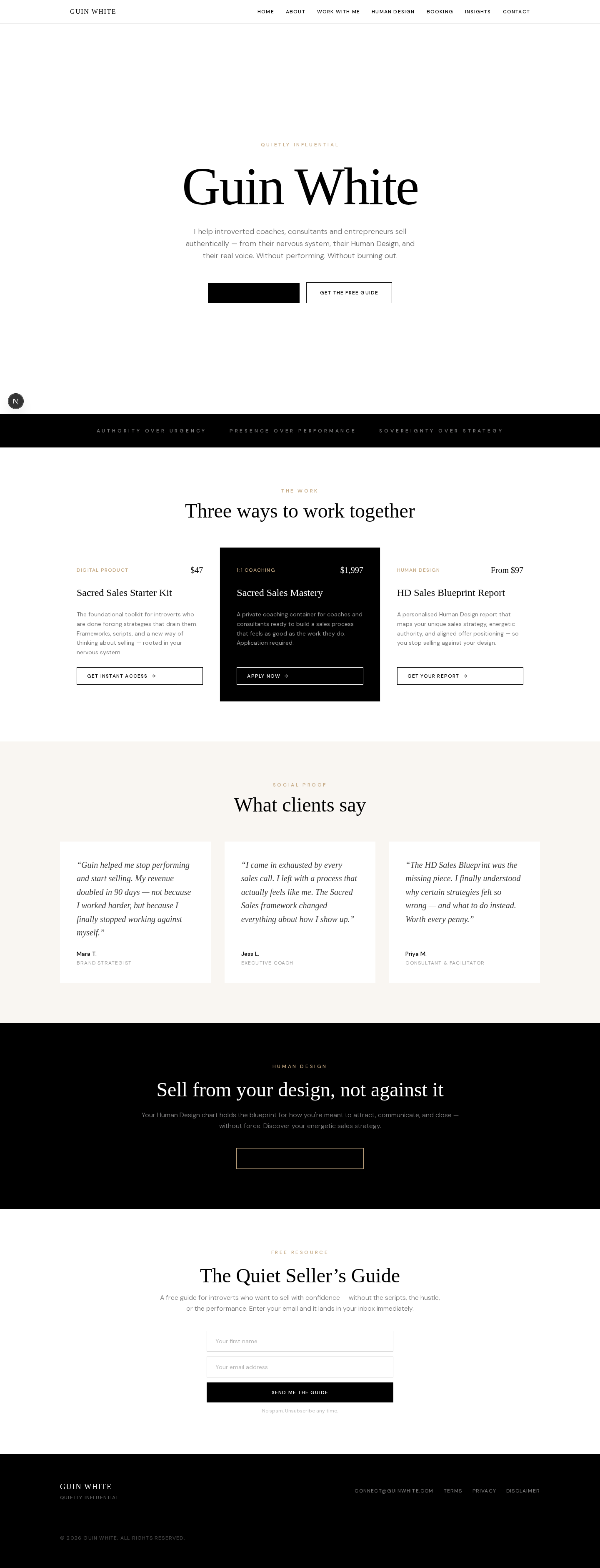 A full landing page Builder created for a practitioner